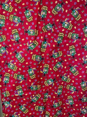 General Mills Lucky Charms Cereal Felt Fabric